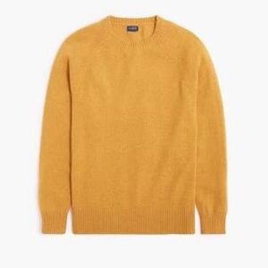 J Crew Men's Mustard Sweater